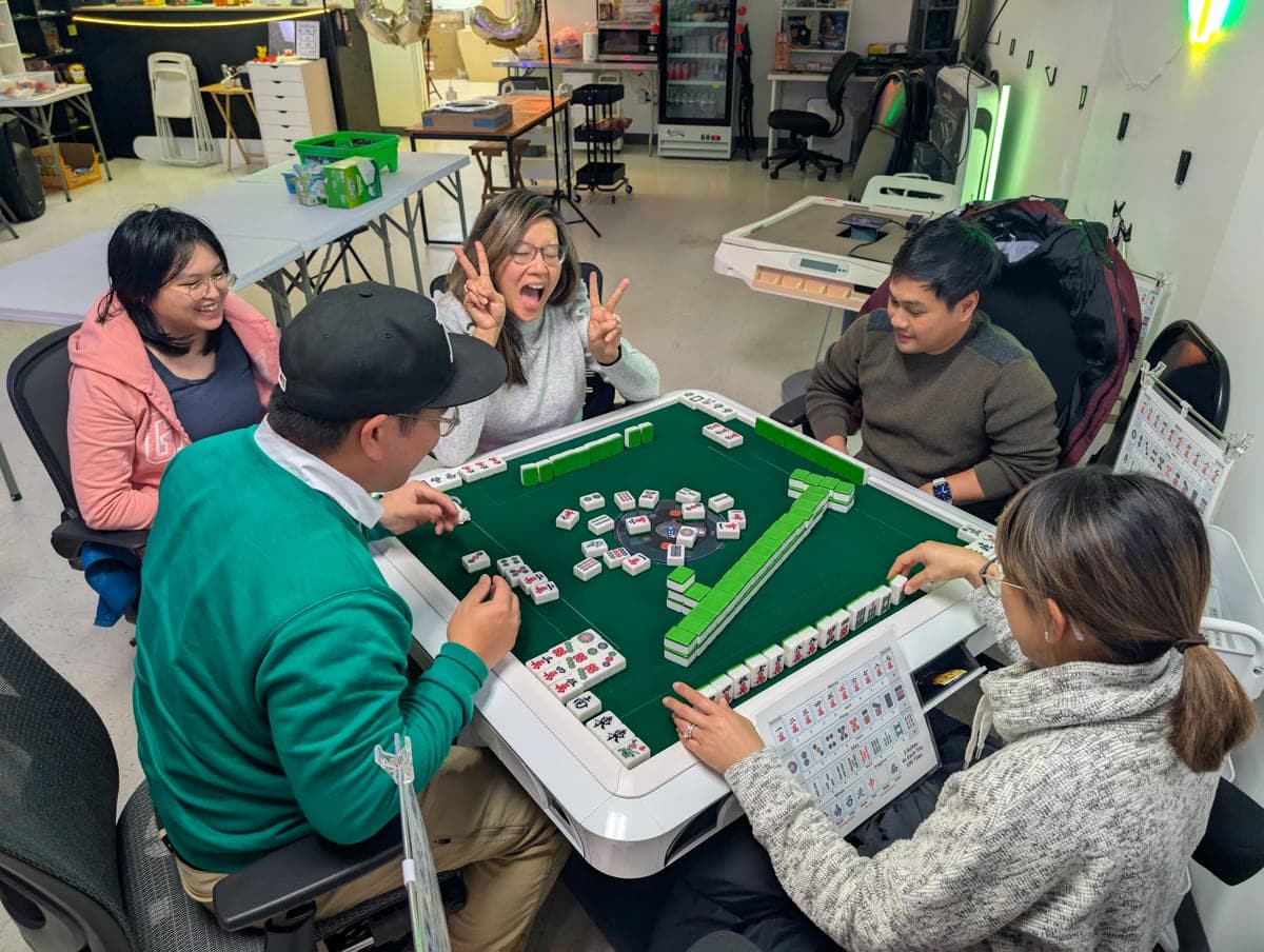 Setting Sun Virginia Beach gaming parlor interior